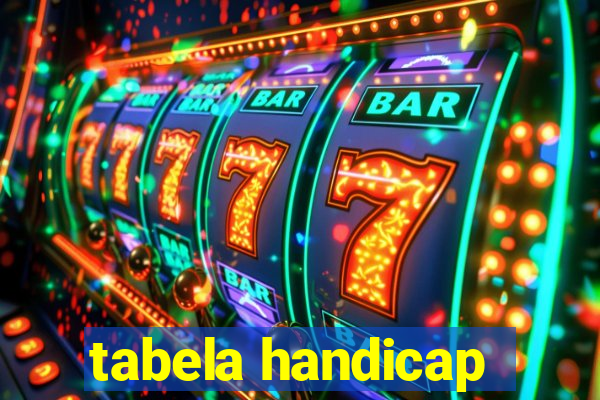tabela handicap